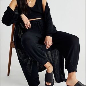 Free people living in this sweater set